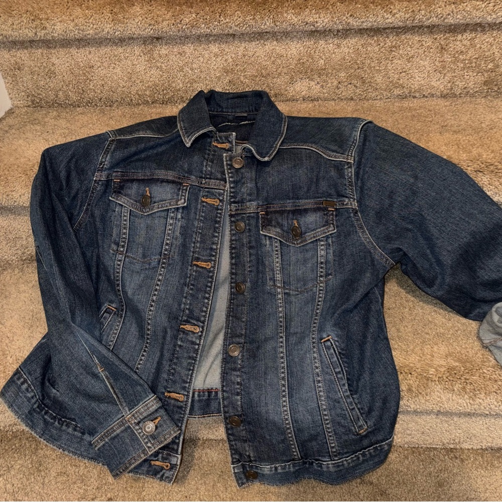 Eddie Bauer Dark Blue Denim Jacket